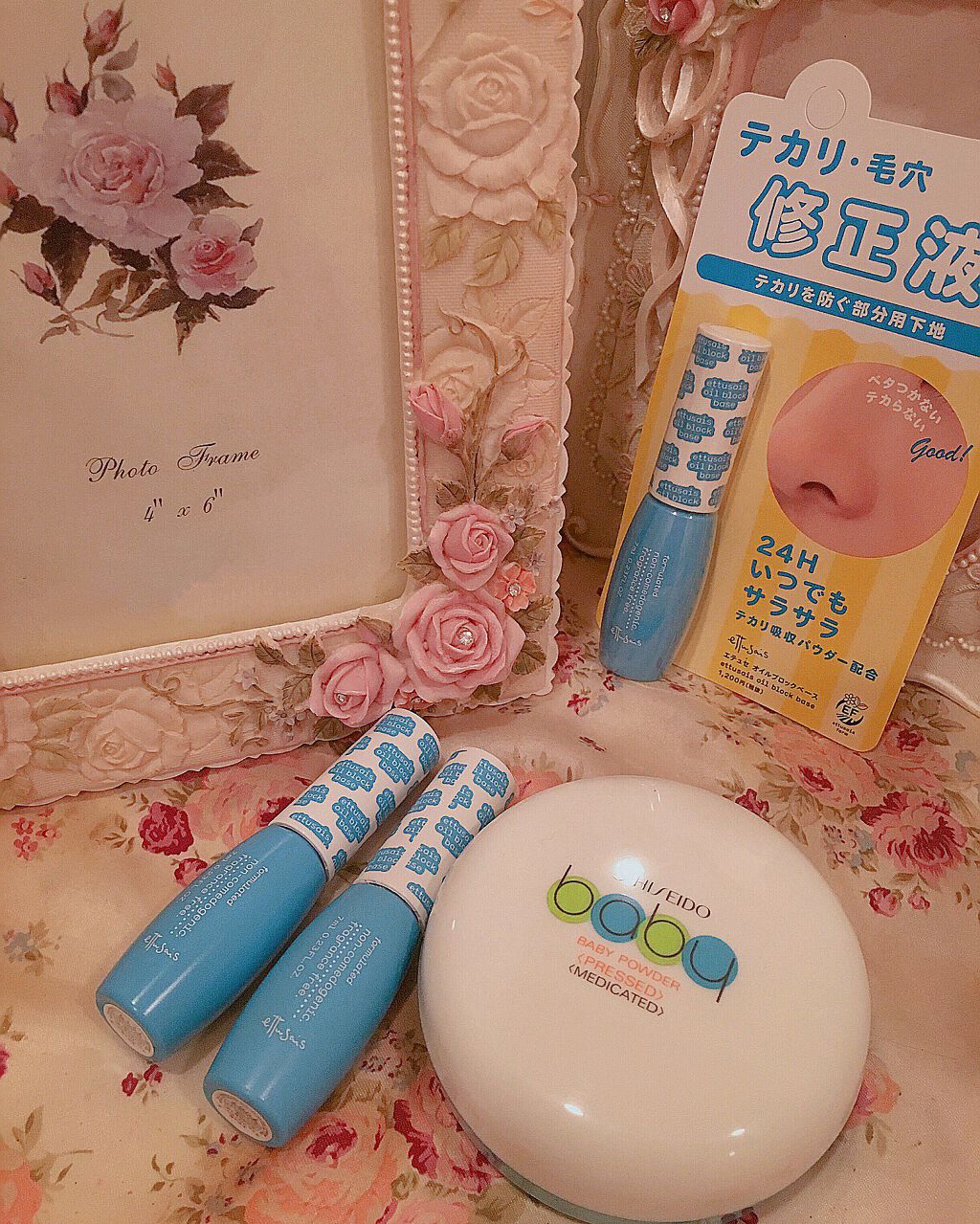 エテュセ オイルブロックベース テカリ/ettusais/化粧下地を使ったクチコミ(1枚目)