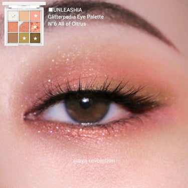 #今日のメイク 

UNLEASHIA
Glitterpedia Eye Palette
N°6 All of Citrus

使用色は「☆」を付けています😊
 

 
#韓国コスメ 
#奥二重メイク 