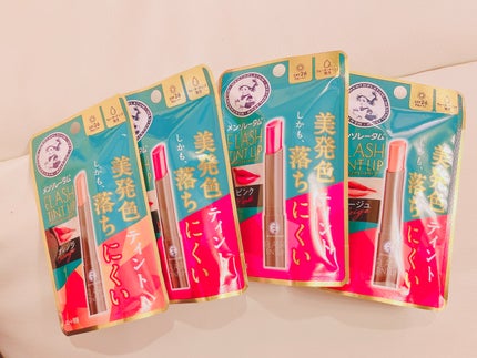 メンソレータム フラッシュティントリップ/メンソレータム/リップティントを使ったクチコミ(2枚目)