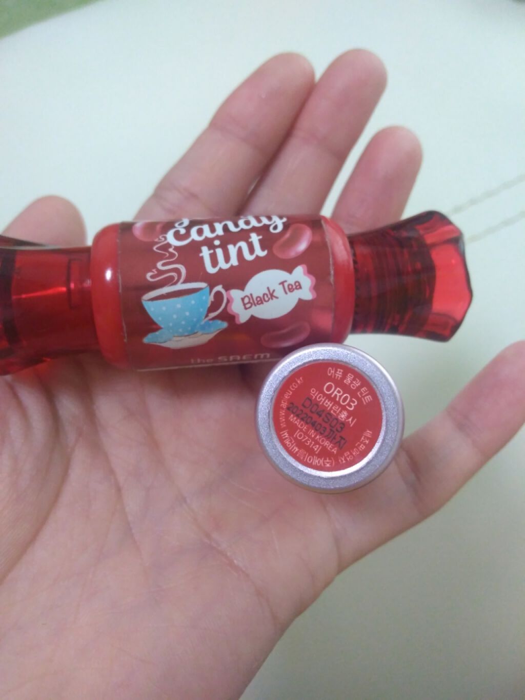 アピュー ウォーターライト ティント/A’pieu/リップティントを使ったクチコミ（1枚目）