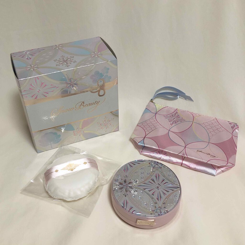 スノービューティー ホワイトニング フェースパウダー 2017/スノービューティー/プレストパウダーを使ったクチコミ（1枚目）