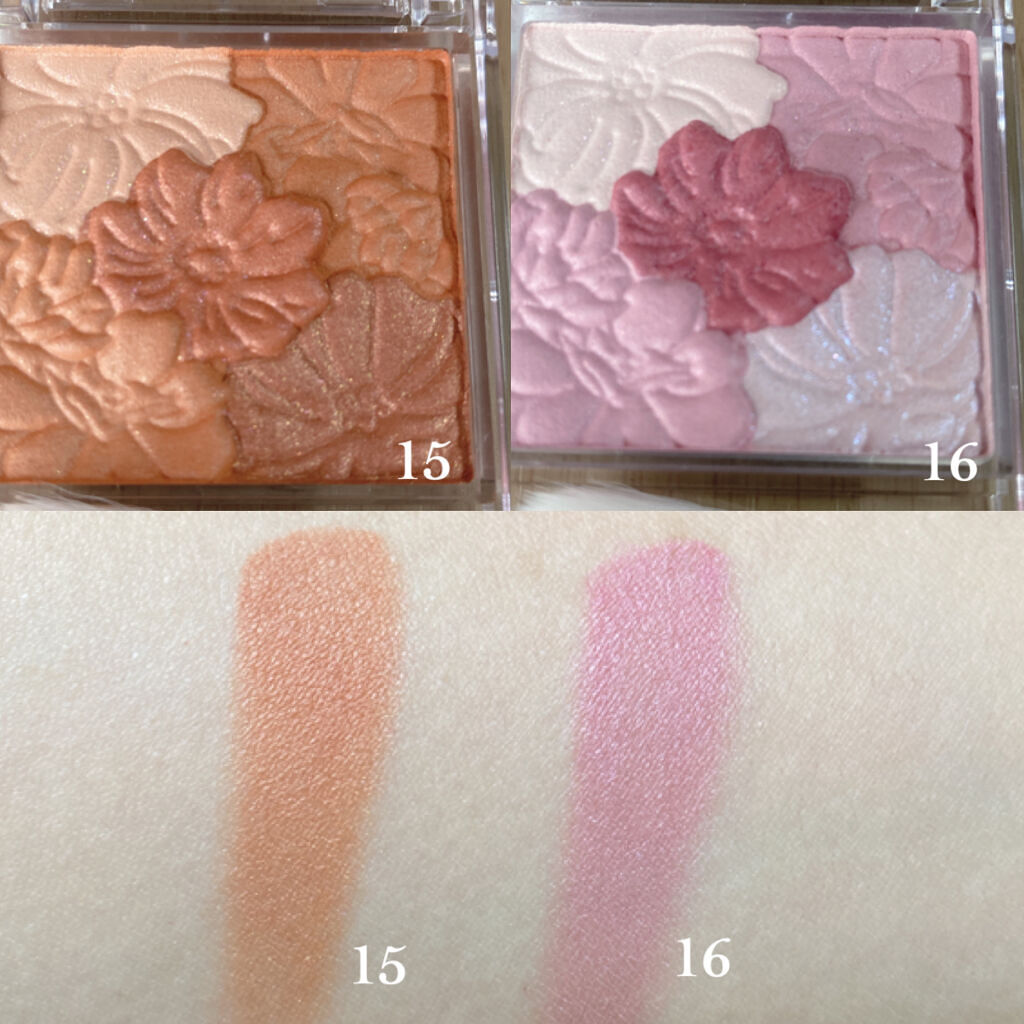 グロウフルールチークス/キャンメイク/パウダーチークを使ったクチコミ（2枚目）