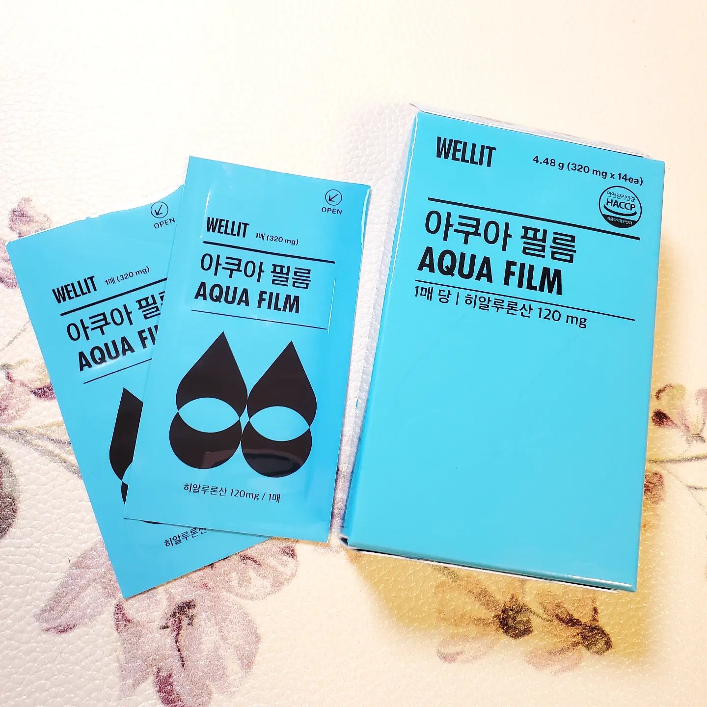 AQUA FILM/WELLIT/美容サプリメントを使ったクチコミ（1枚目）