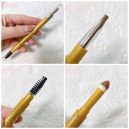 パウダー&ペンシル アイブロウEX/excel/アイブロウペンシルを使ったクチコミ(2枚目)