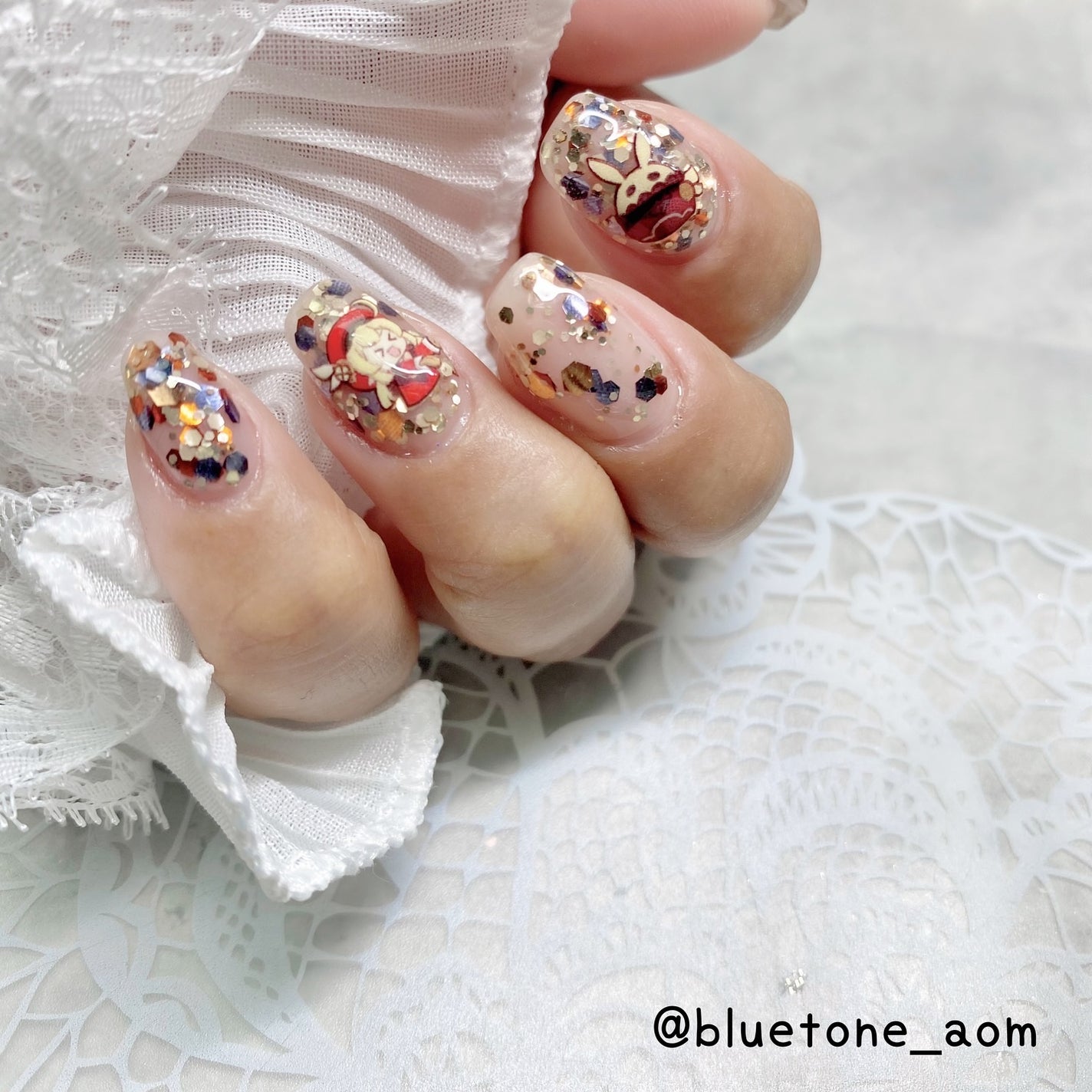 ⋆͛🦖⋆͛aomi on LIPS 「めちゃくちゃお気に入りのホログラムと原神のクレーちゃん⋆⸜(*..」(6枚目)