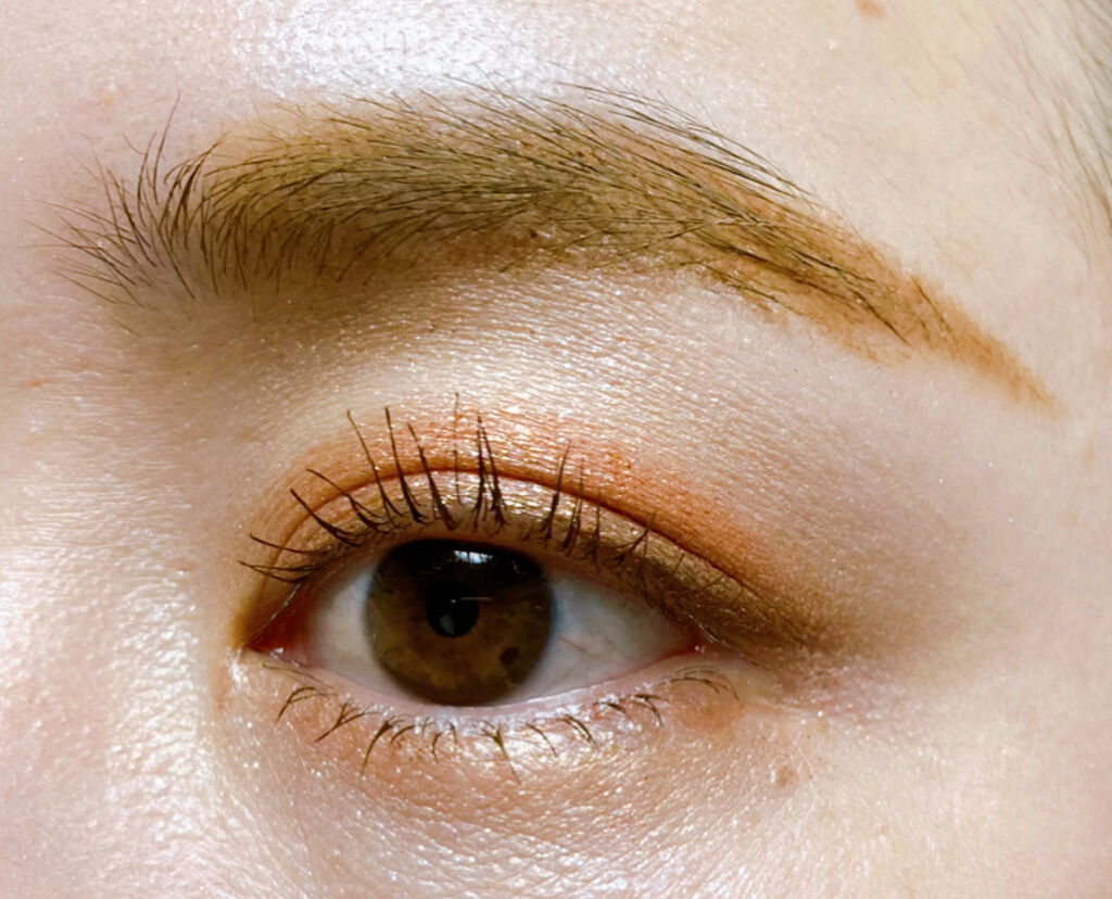 シングルカラーアイシャドウ/CEZANNE/単色アイシャドウを使ったクチコミ（3枚目）