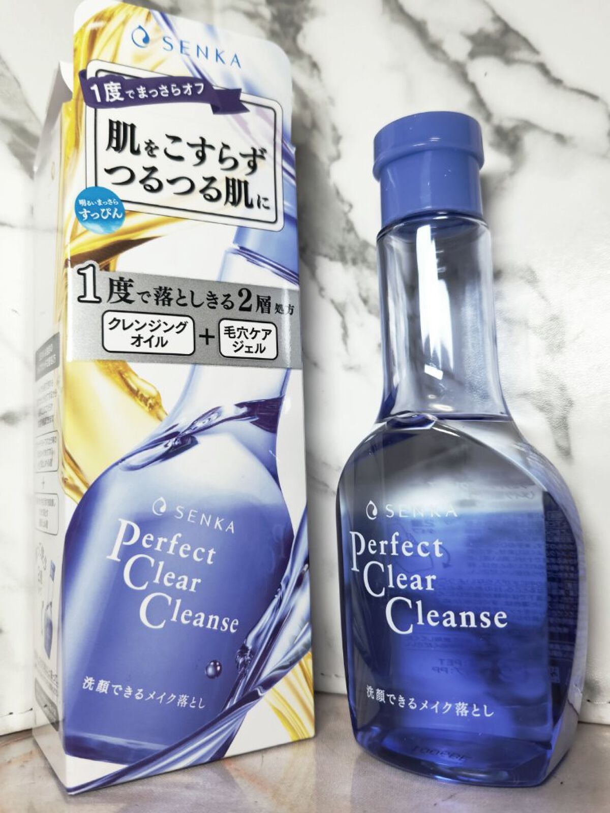 洗顔専科 パーフェクトクリアクレンズ/SENKA(専科)/クレンジングジェルを使ったクチコミ(1枚目)