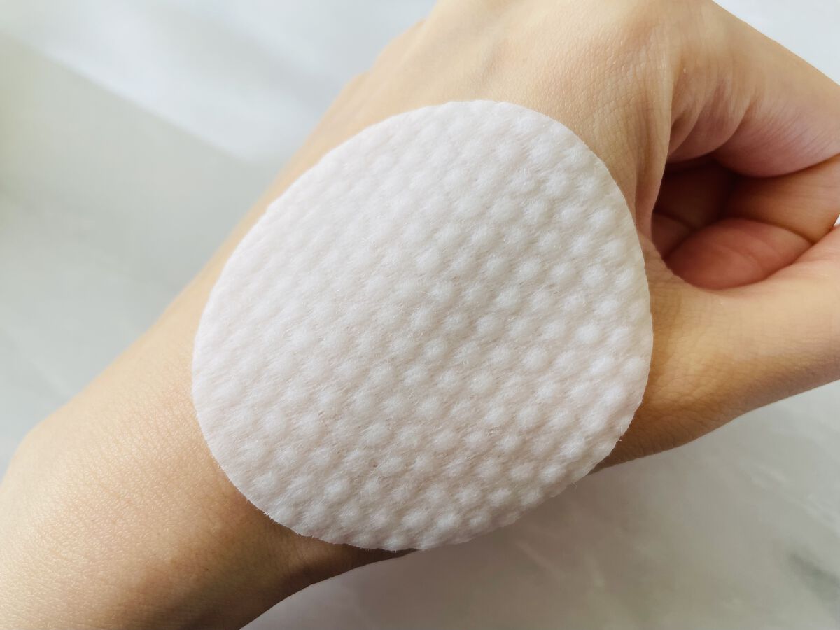 グリーンタンジェリン ビタCダークスポットケアパッド/goodal/トナーパッドを使ったクチコミ（3枚目）