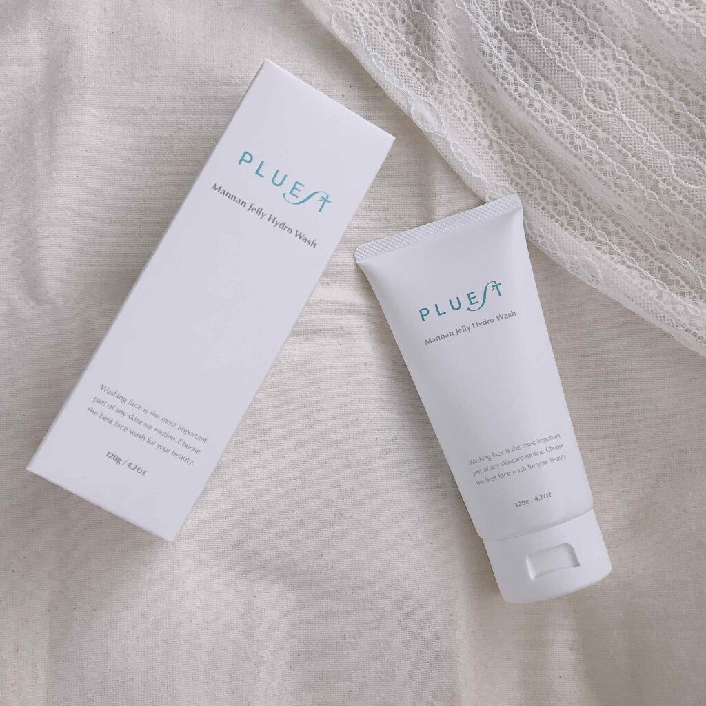 マンナンジェリーハイドロウォッシュ/PLUEST/洗顔料を使ったクチコミ(2枚目)