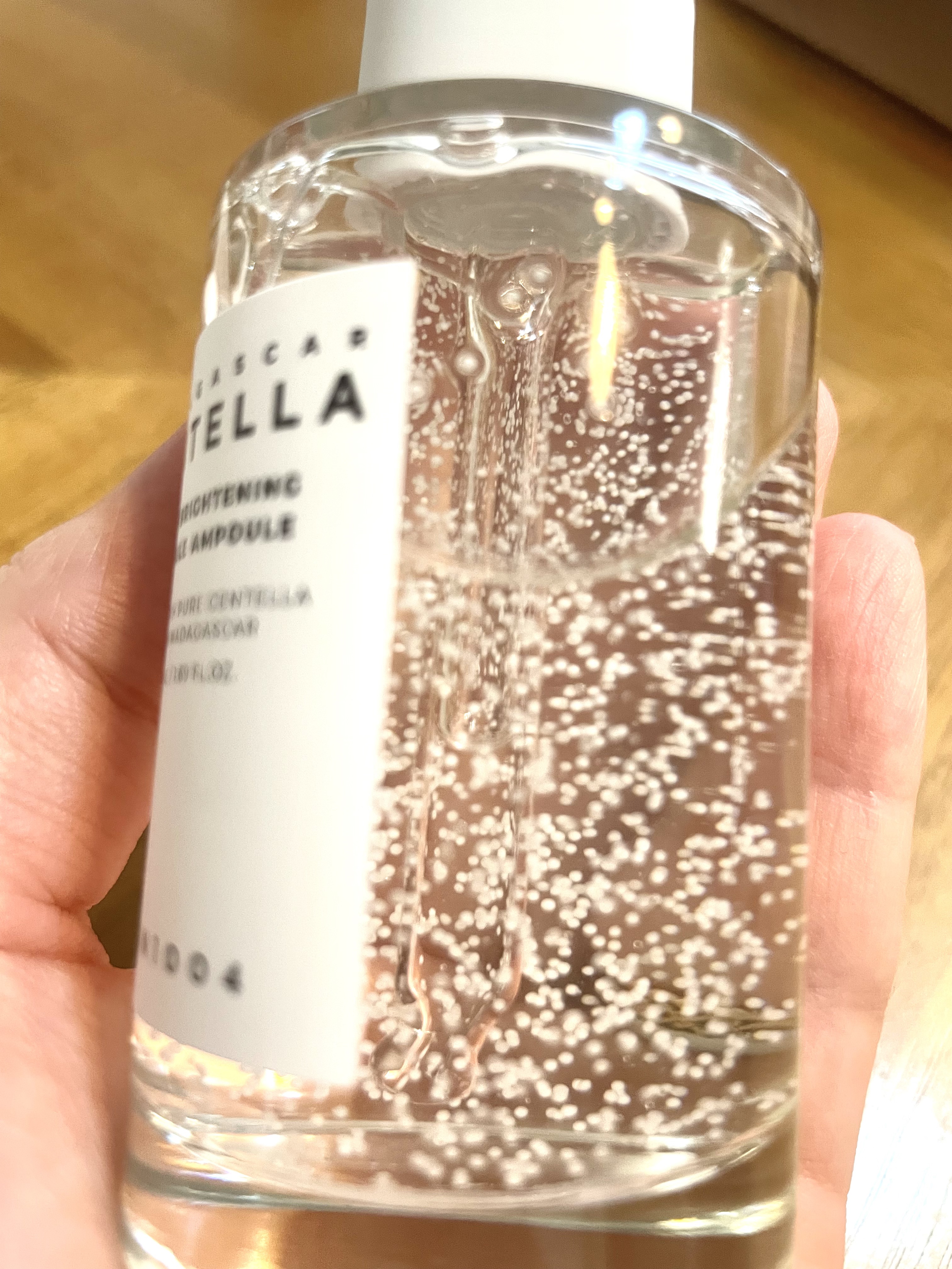 トーンブライトニング カプセルアンプル/SKIN1004/美容液を使ったクチコミ（2枚目）