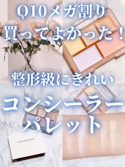 コンシールブレンダーパレット/LUNA/パレットコンシーラーを使ったクチコミ(1枚目)