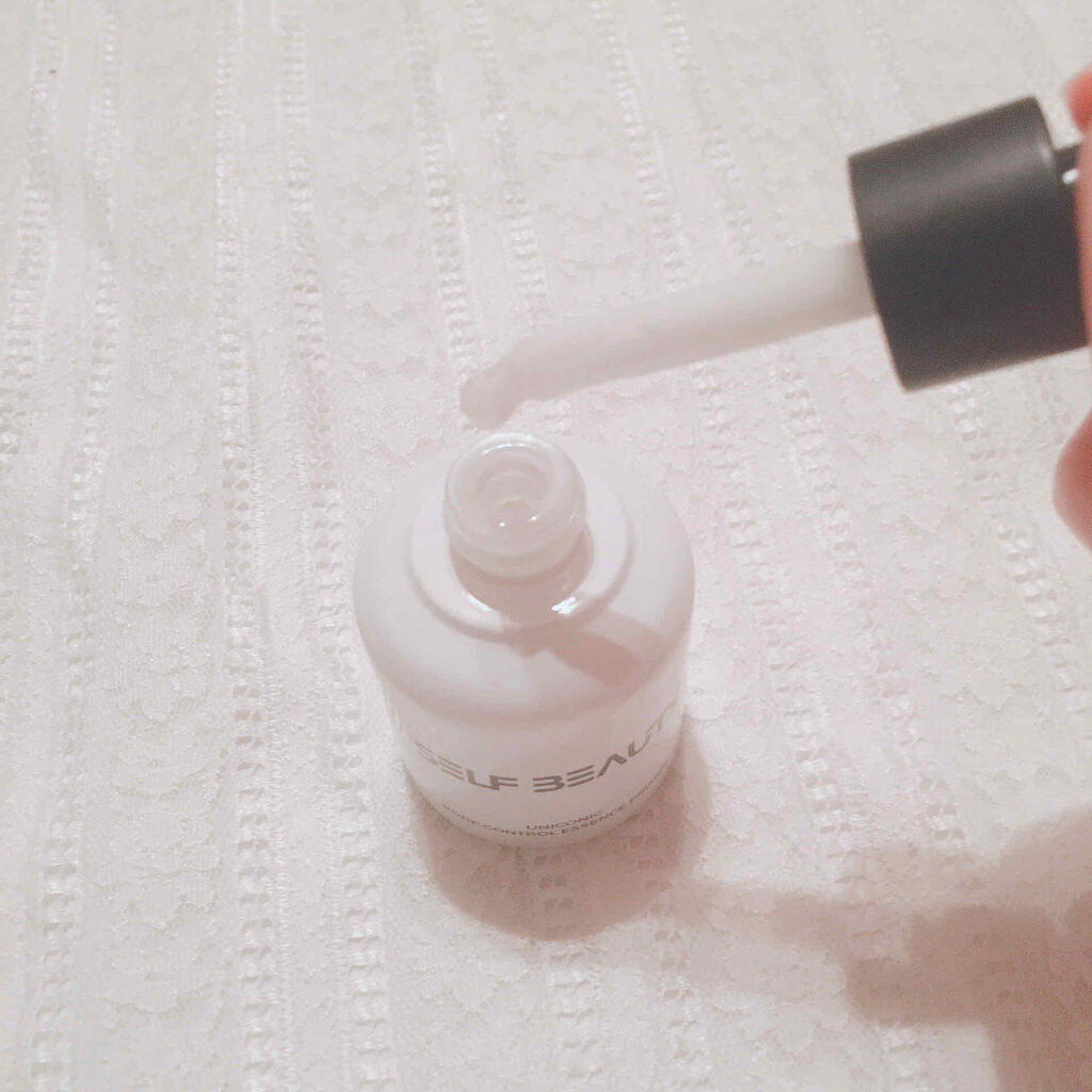 ユニコーン ポア コントロールエッセンスプライマー/SELF BEAUTY/美容液を使ったクチコミ（3枚目）