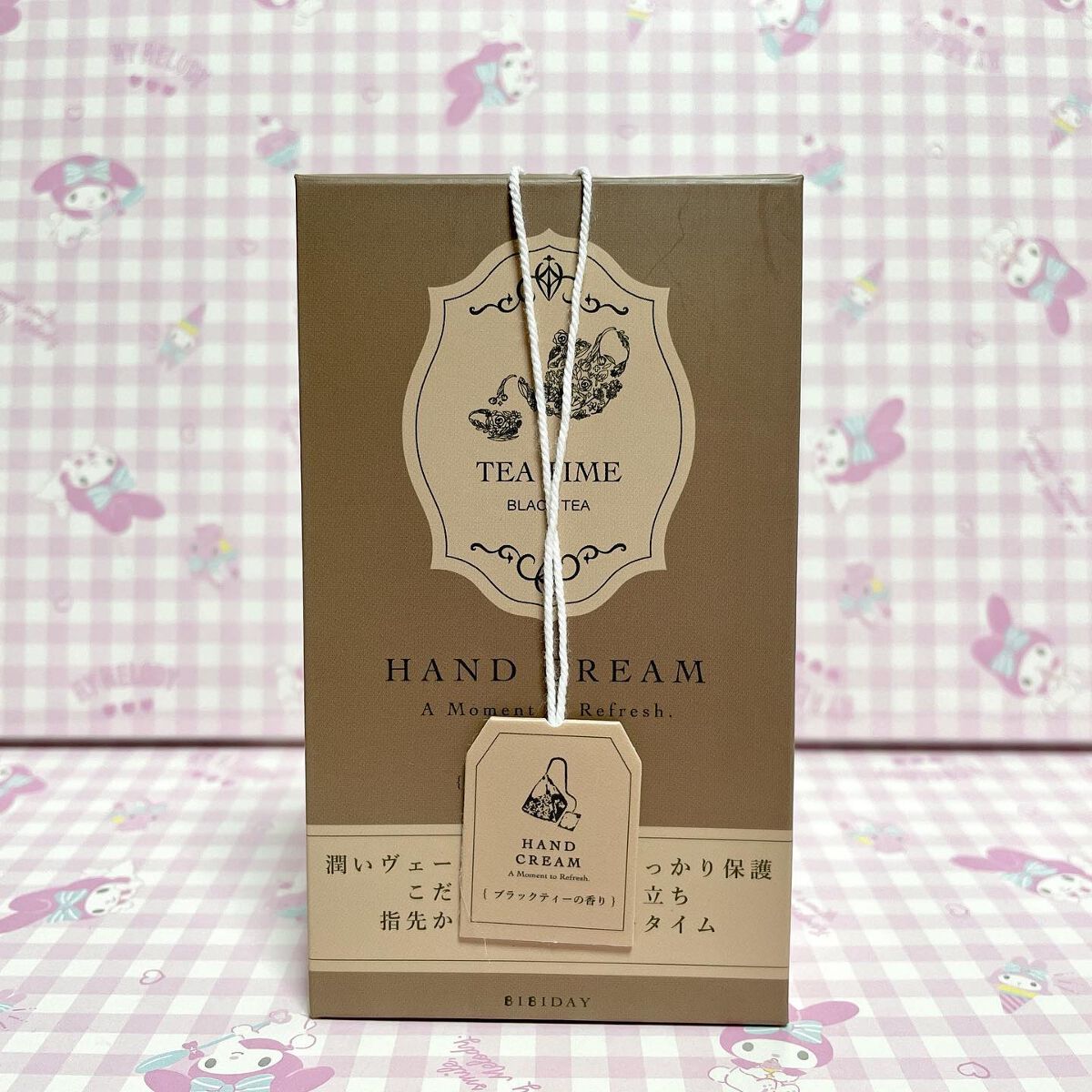 ティータイム ハンドクリーム ブラックティーの香り/BIBIDAY/ハンドクリームを使ったクチコミ（2枚目）