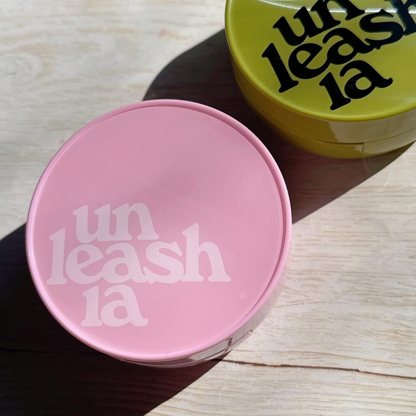 ドントタッチ ガラス ピンククッション/unleashia/クッションファンデーションを使ったクチコミ(1枚目)