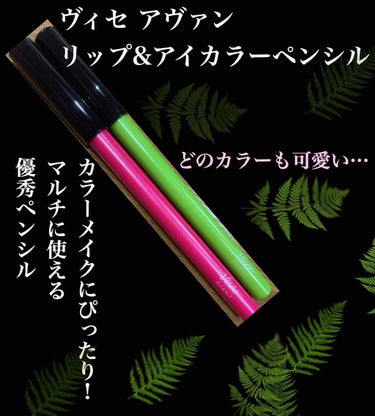 Visée ヴィセ アヴァン ペンシルシャープナーのクチコミ「こんばんは！
今回は、ヴィセ アヴァン リップ&アイカラーペンシルの紹介です🦩


プチプラに.....」（1枚目）