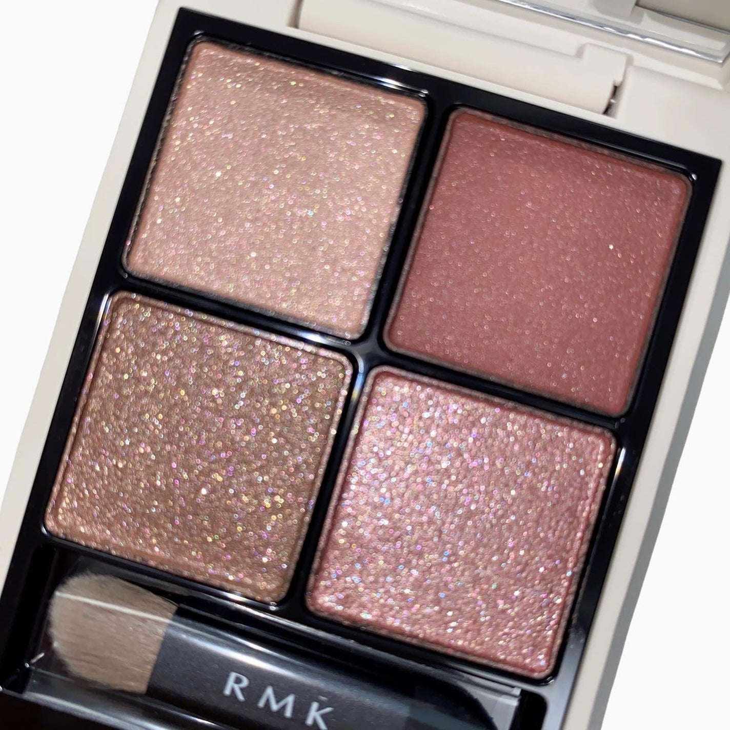 RMK シンクロマティック アイシャドウパレット/RMK/アイシャドウパレットを使ったクチコミ(2枚目)