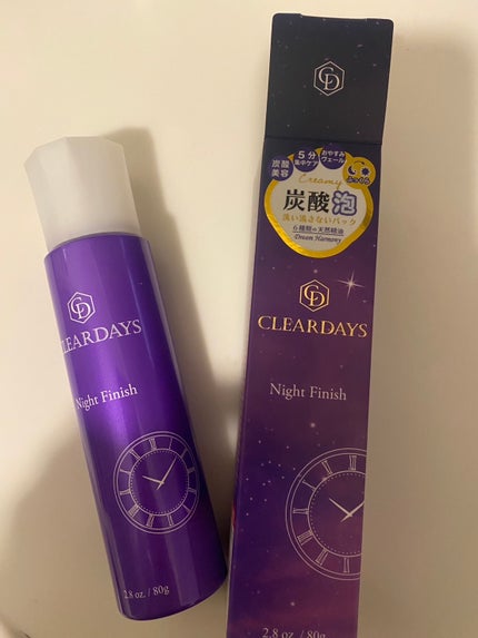 ナイトフィニッシュ/クリアデイズ/シートマスク・パックを使ったクチコミ(1枚目)