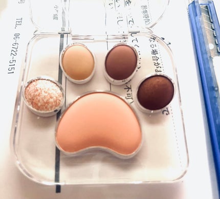 ミャオパウズアイシャドウパレット/MilleFée/アイシャドウパレットを使ったクチコミ(1枚目)