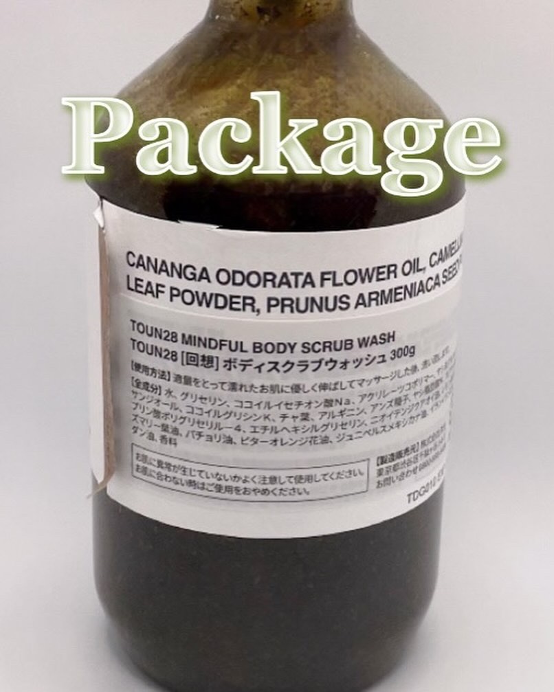 MINDFULL ボディスクラブウォッシュ/TOUN28/ボディスクラブを使ったクチコミ（2枚目）