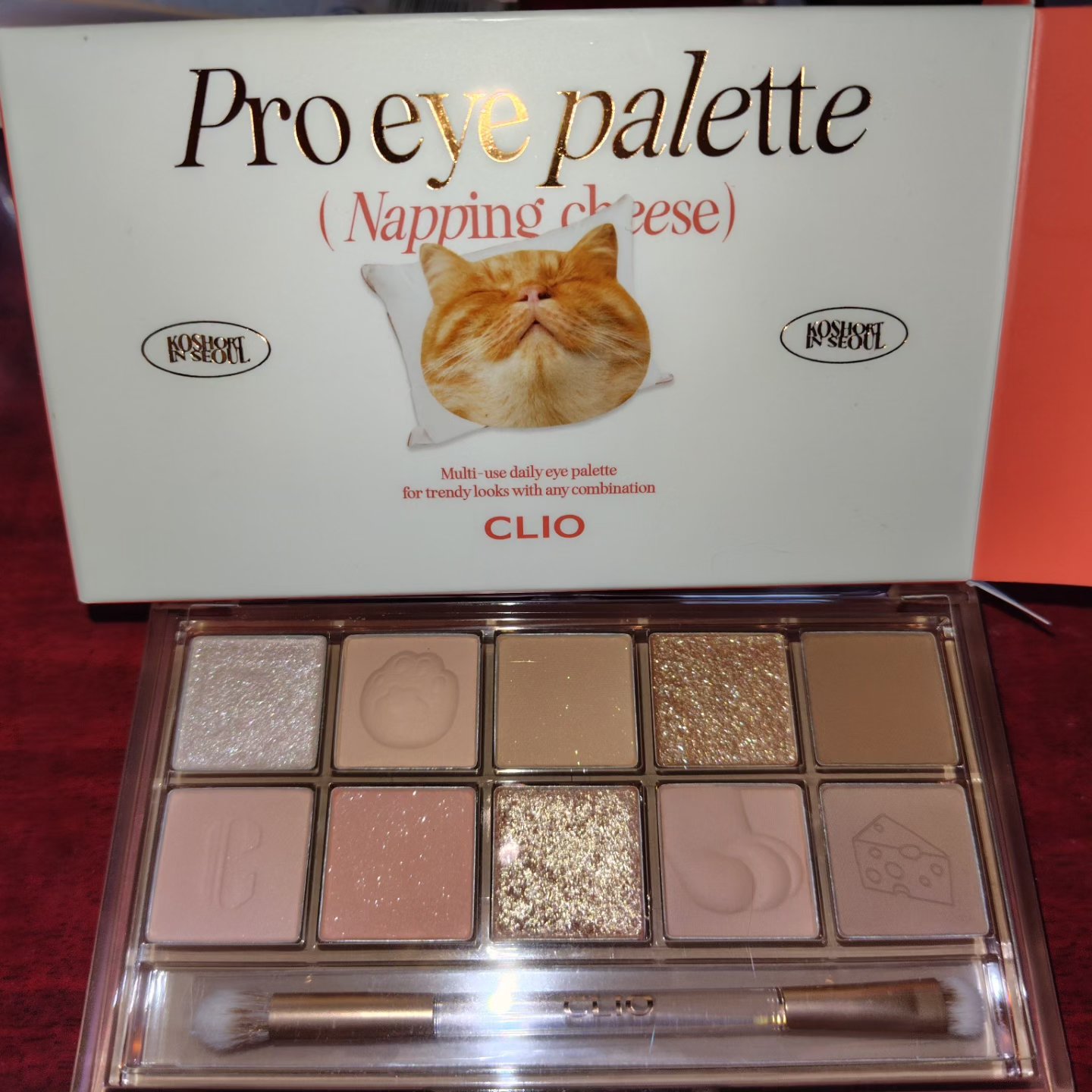 プロ アイ パレット/CLIO/アイシャドウパレットを使ったクチコミ（1枚目）