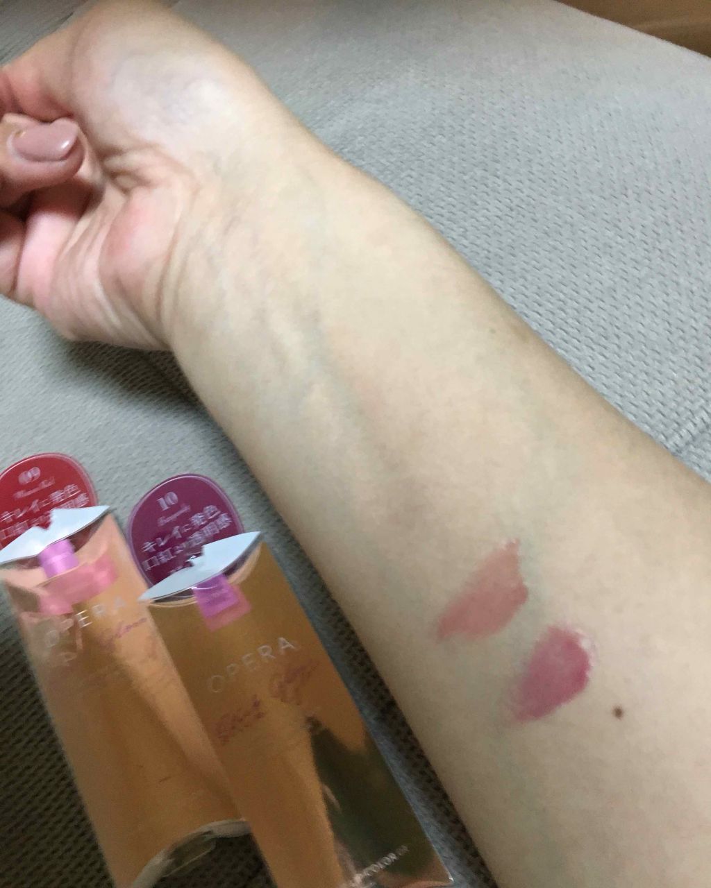 オペラ シアーリップカラー RN/OPERA/リップグロスを使ったクチコミ（3枚目）