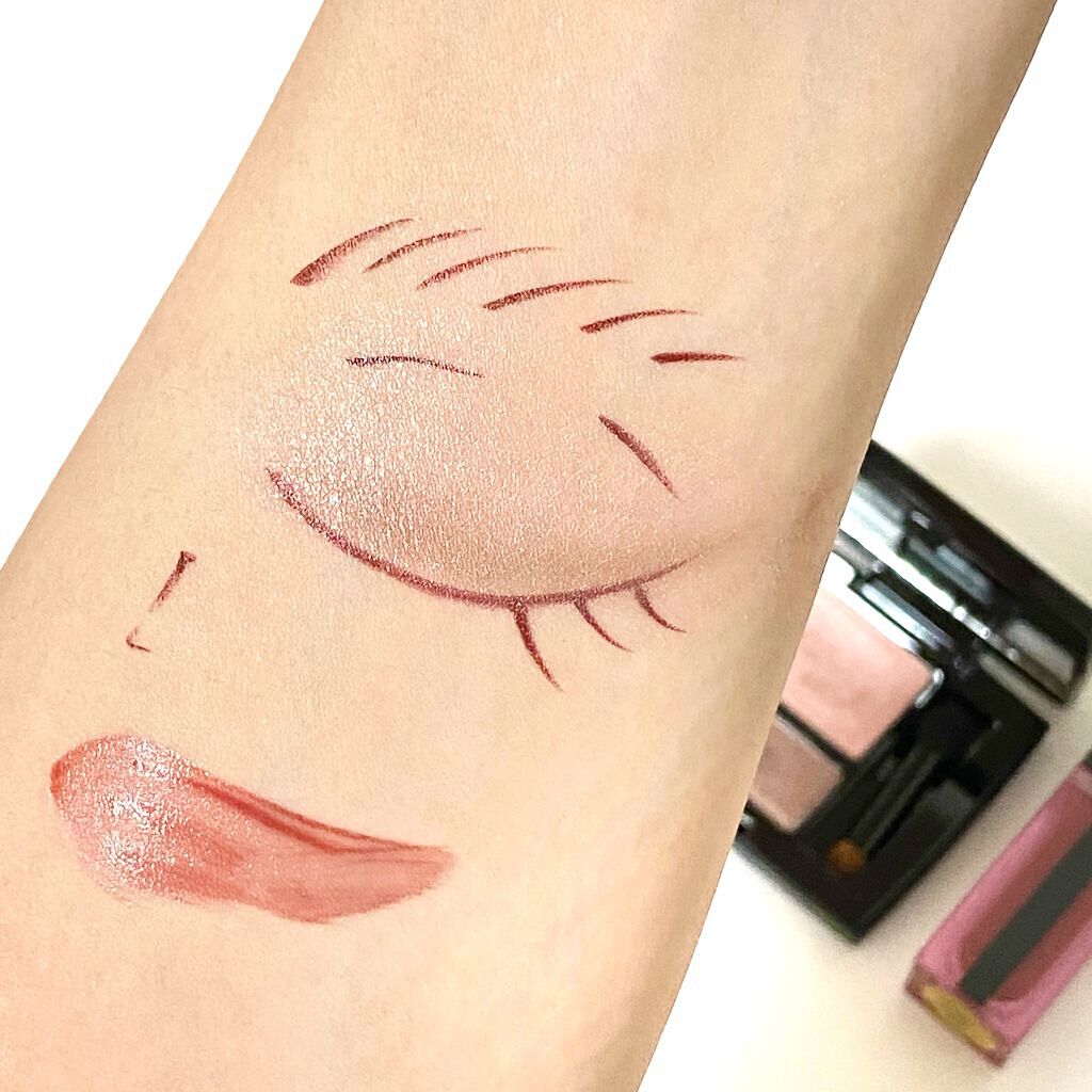 ルージュ ピュールクチュール ヴェルニ ウォーターステイン/YVES SAINT LAURENT BEAUTE/口紅を使ったクチコミ(2枚目)