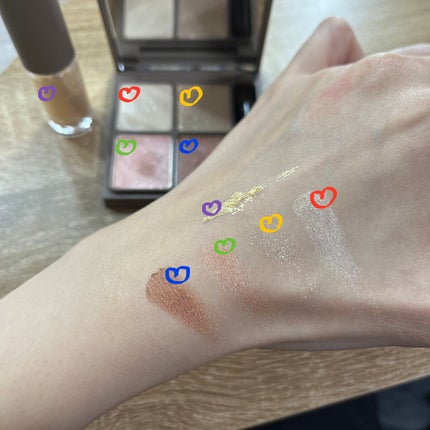 Ririmew クリスマスコレクションのクチコミ「#Ririmew
#クリスマスコレクション
#2022
【商品の特徴】
❤️上品なラメがびっ.....」(2枚目)