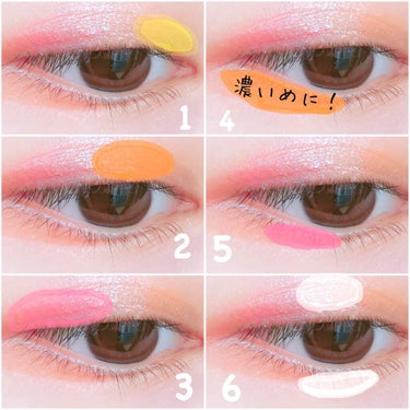 UR GLAM　BLOOMING EYE COLOR PALETTE/U R GLAM/パウダーアイシャドウを使ったクチコミ（3枚目）