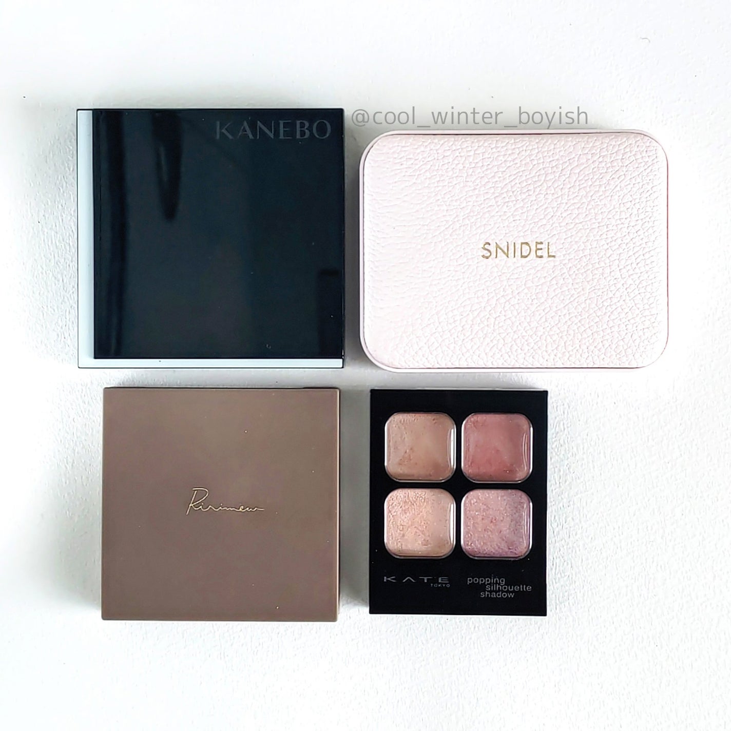 インザミラーアイパレット/Ririmew/アイシャドウパレットを使ったクチコミ(9枚目)