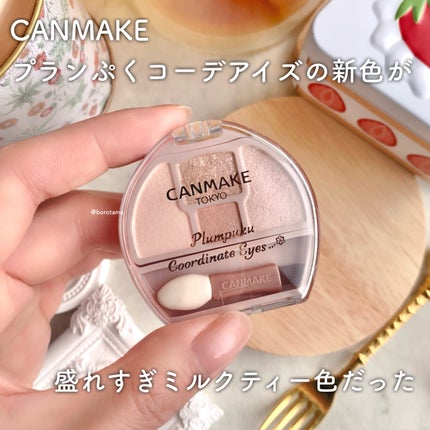 プランぷくコーデアイズ/キャンメイク/パウダーアイシャドウを使ったクチコミ(2枚目)