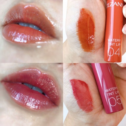 ウォータリーティントリップ/CEZANNE/リップティントを使ったクチコミ(3枚目)