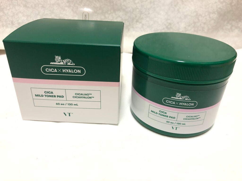 CICA マイルドトナーパッド/VT/トナーパッドを使ったクチコミ(1枚目)