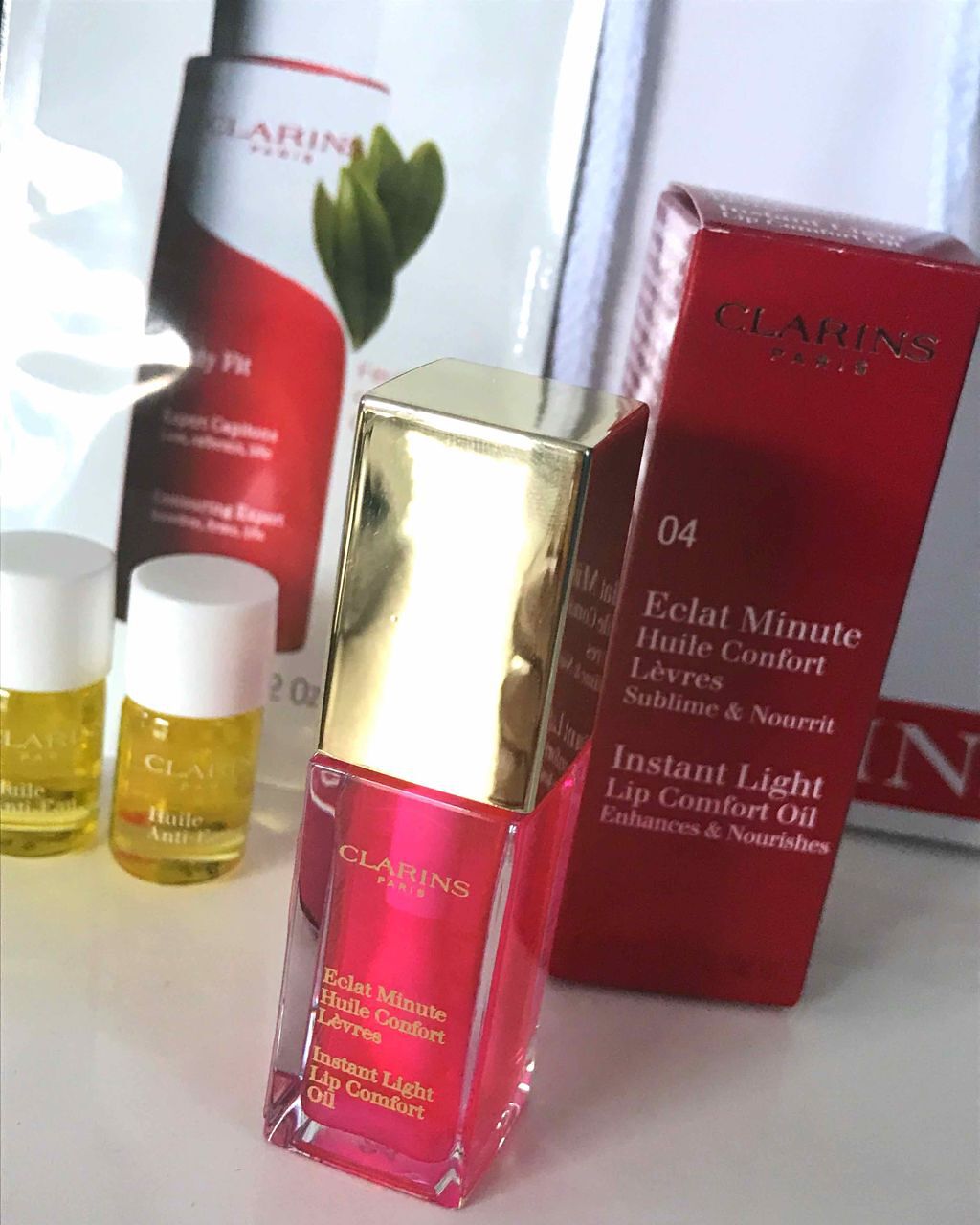 コンフォート リップオイル /CLARINS/リップグロスを使ったクチコミ(1枚目)