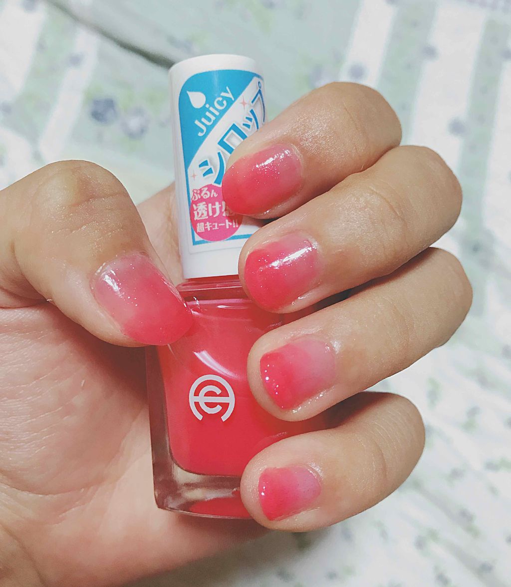 AC ネイルエナメル M 146 ピーチシロップ/AC MAKEUP/マニキュアを使ったクチコミ（2枚目）