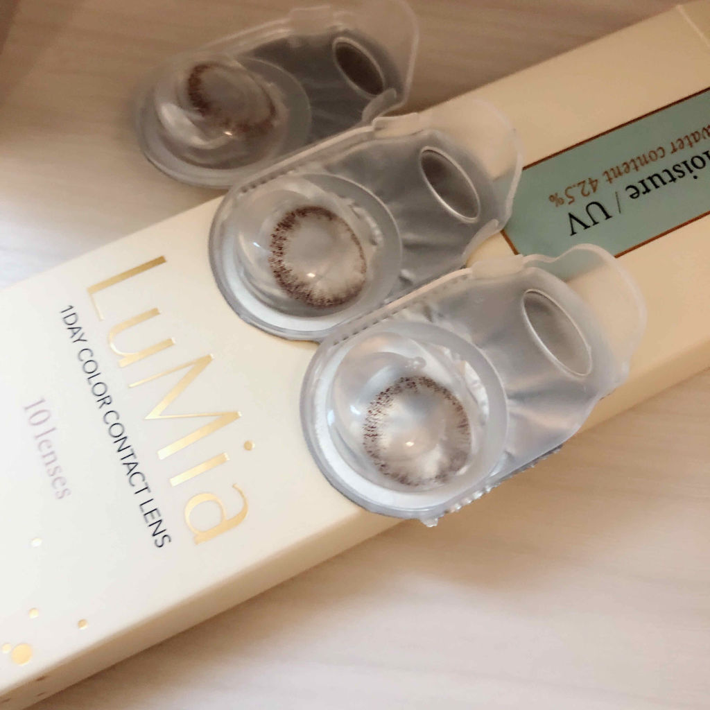 LuMia 1day ヌーディーブラウンプラス/LuMia/ワンデー（１DAY）カラコンを使ったクチコミ（2枚目）