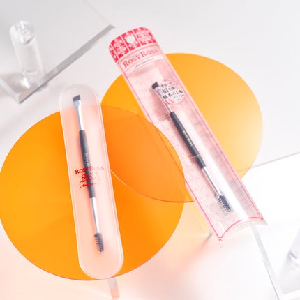 ダブルエンドアイブロウブラシ スクリュータイプ/ロージーローザ/メイクブラシを使ったクチコミ(1枚目)