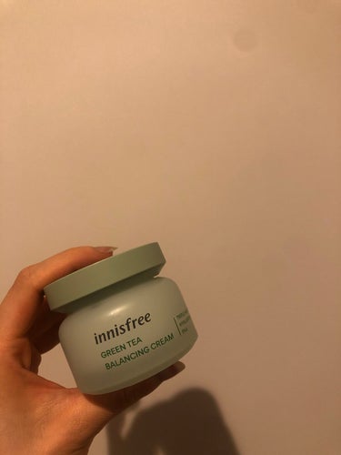 グリーンティー　アミノ　バランシングクリーム/innisfree/フェイスクリームを使ったクチコミ（1枚目）