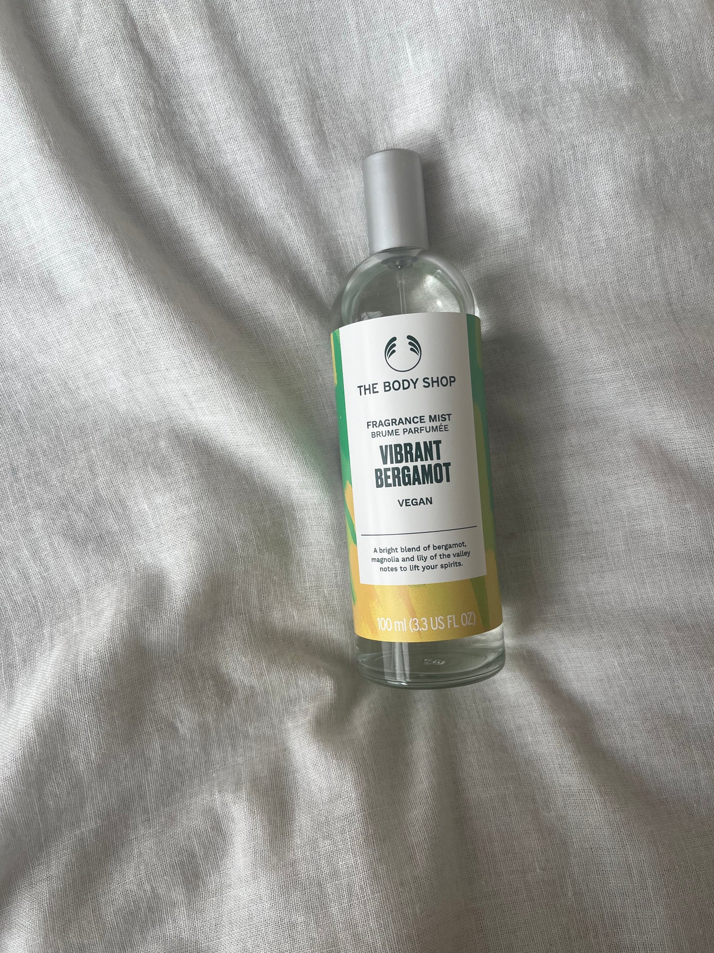 ヴァイブラント ベルガモット フレグランスミスト/THE BODY SHOP/香水(その他)を使ったクチコミ(1枚目)