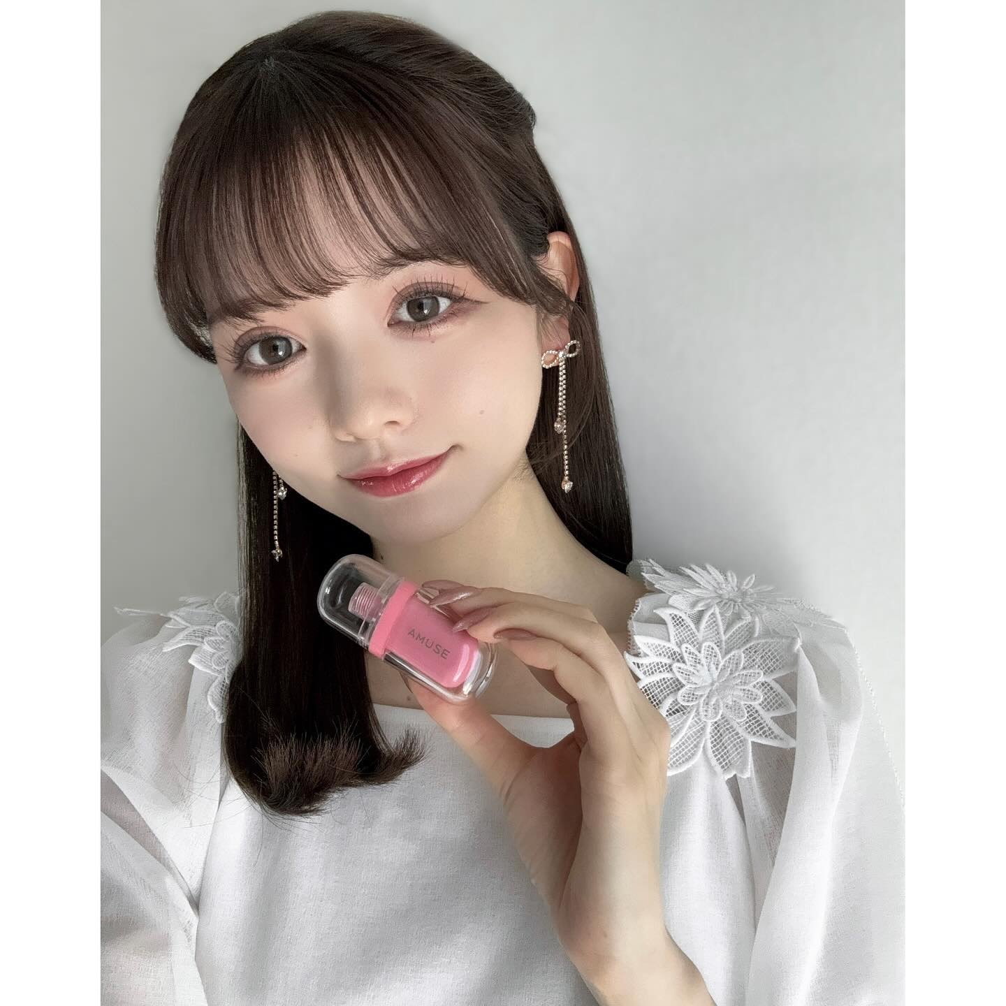 ジェルフィットティント/AMUSE/リップティントを使ったクチコミ（2枚目）