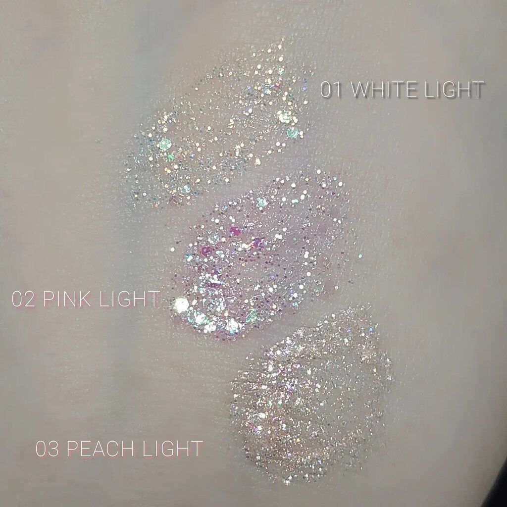 ライトキャッチャーリキッドグリッター/Flynn/グリッターを使ったクチコミ（2枚目）