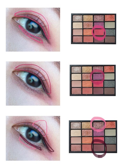 ビジュー アイシャドーパレット/NARS/アイシャドウパレットを使ったクチコミ(3枚目)