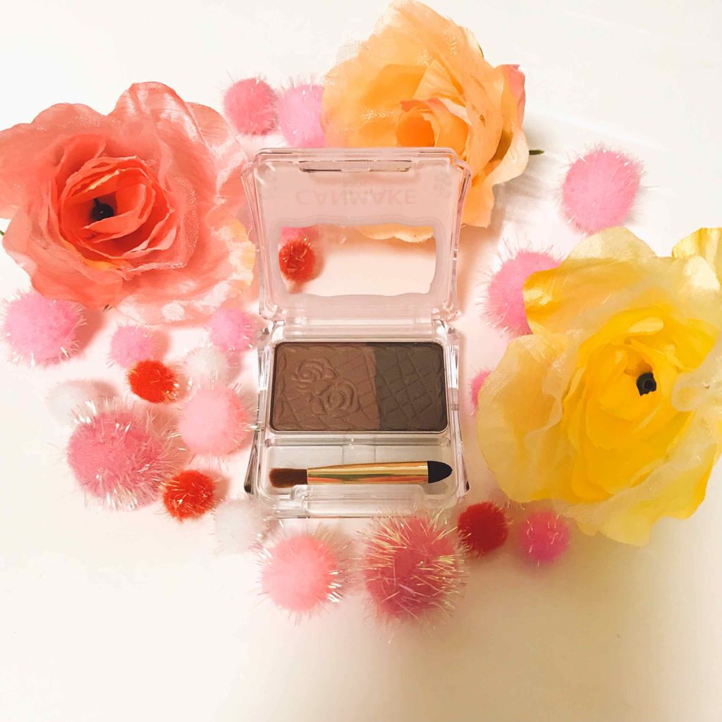 ナチュラルシフォンアイブロウ/キャンメイク/パウダーアイブロウを使ったクチコミ(1枚目)