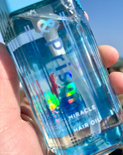ミラクル シャイン ヘアオイル/&Prism/ヘアオイルを使ったクチコミ(2枚目)