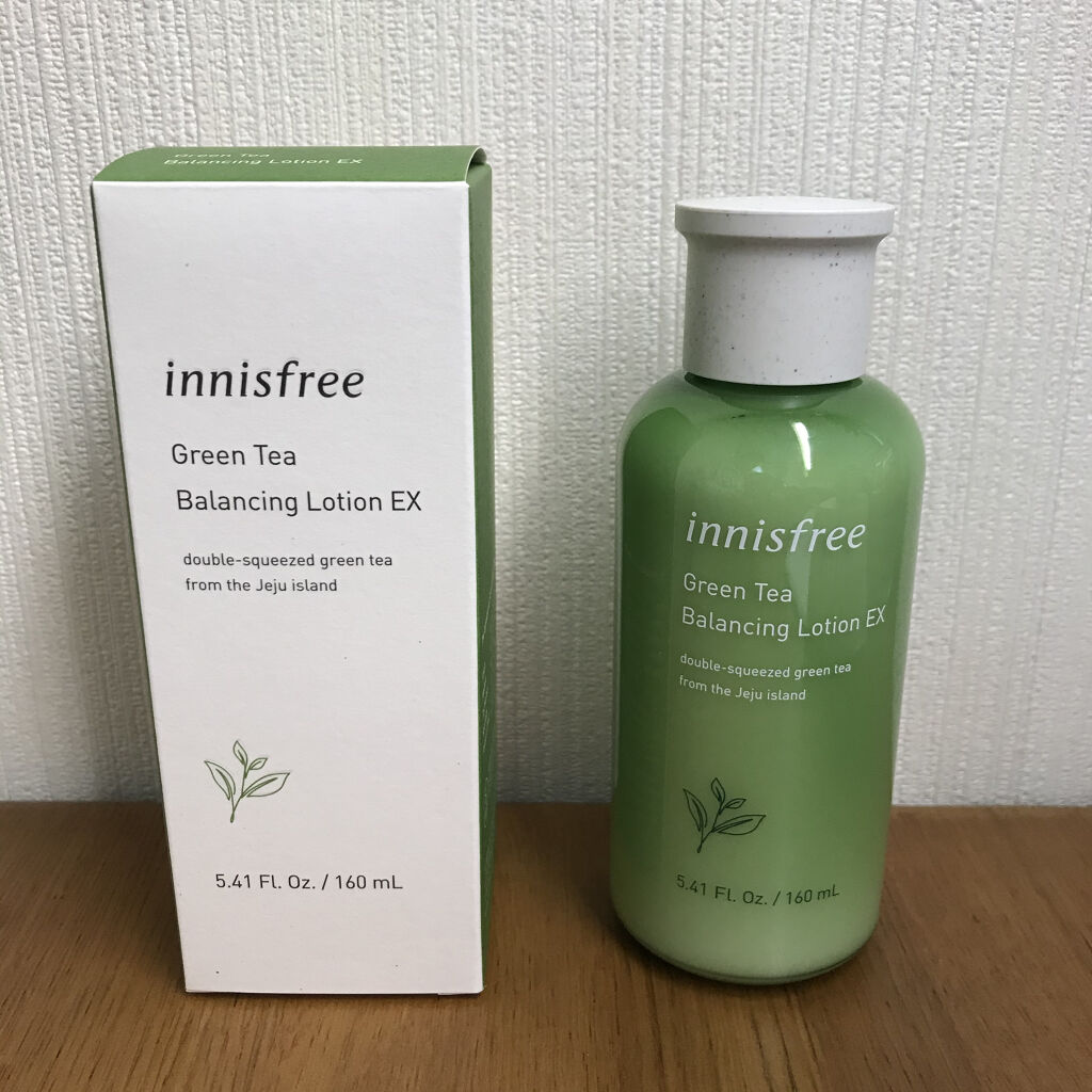 グリーンティー バランシングローション/innisfree/乳液を使ったクチコミ（1枚目）