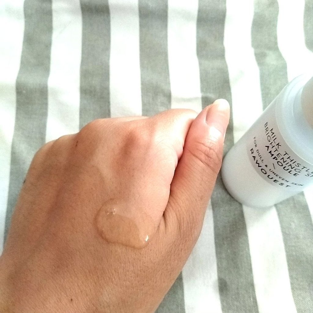 ミルクシスルブライトニングスパ アンプル/RAWQUEST/美容液を使ったクチコミ(3枚目)