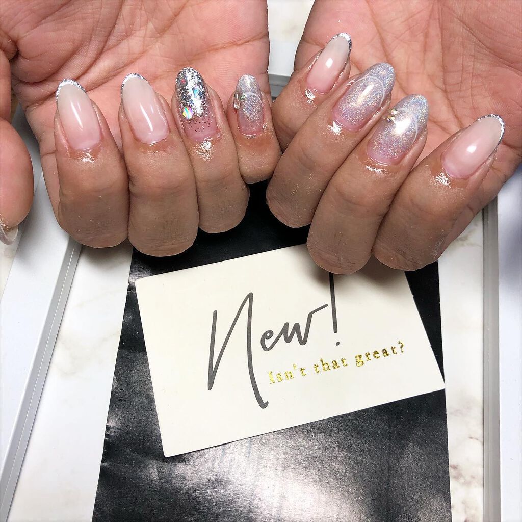 cst on LIPS 「こちらおまかせでさせていただいたネイルです💅💅💅💅看板メニュー..」(3枚目)