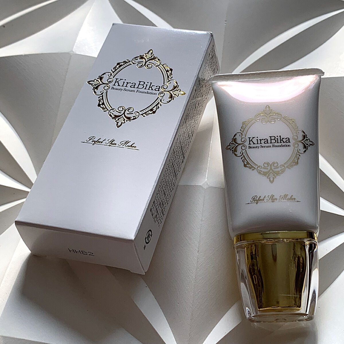 きらびか　ビューティーセラムファンデーション/KiraBika/リキッドファンデーションを使ったクチコミ（2枚目）