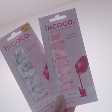 INCOCO インココ  マニキュアシート クリア/インココ/ネイルシールを使ったクチコミ（1枚目）