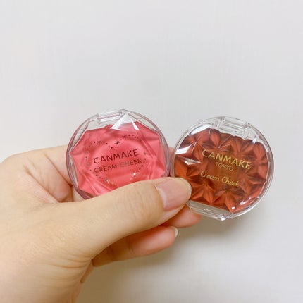 クリームチーク/キャンメイク/ジェル・クリームチークを使ったクチコミ(1枚目)