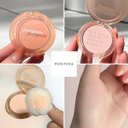 ピュア ブラッシュド サンシャイン チーク/PERIPERA/パウダーチークを使ったクチコミ(4枚目)